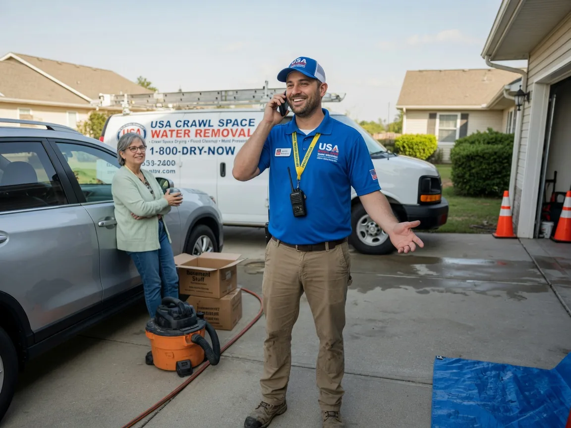 Crawl Space Water Removal Mccalla, AL FAQs